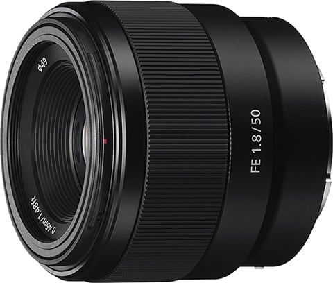 SEL50F18F 50mm F/1.8 FE Lens