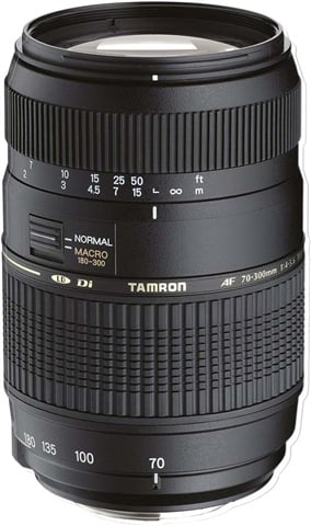 AF 70-300 F/4-5.6 Di LD Macro 1:2 Lens (Sony)