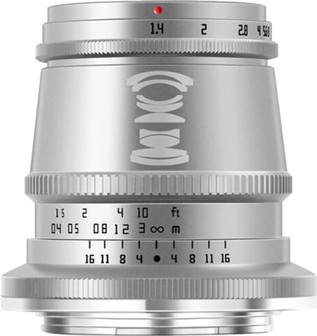 17mm f/1.4 Wide-angle Lens - Silver (Nikon)
