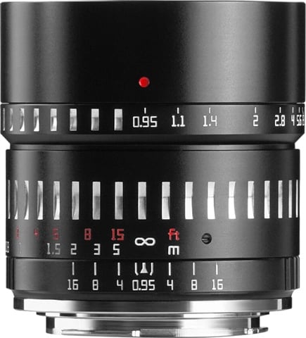 50mm f/0.95 Lens (M4/3 Mount) - Black