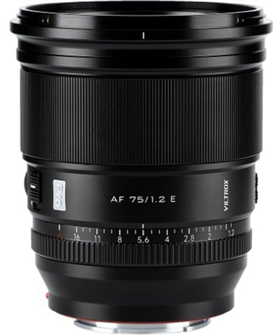 75mm f/1.2 Pro AF Lens for Sony E Mount