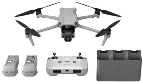 Air 3(DJI RC-N2) Fly More Combo(All Accessories)Foldable Quadcopter