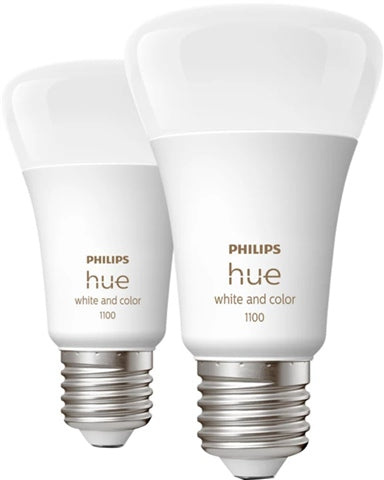 Hue Bulb White A60 E27 (2 x 9W)