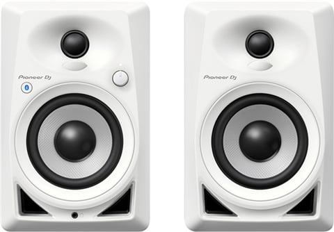 Pioneer DM-40BT-W Bluetooth Speakers (Pair), Wit