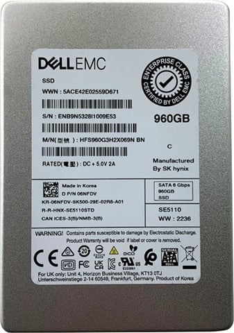 EMC SK Hynix SE5110 960GB 2.5" SATA SSD