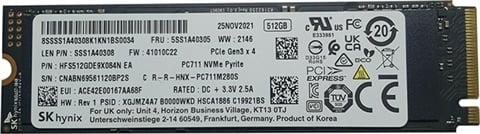 Hynix HFS512GDE9X084N 512GB 2280 NVMe M.2