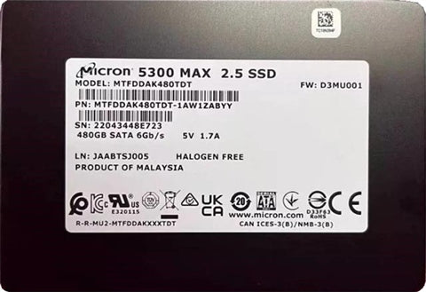 5300 MAX 480GB 2.5" SATA SSD