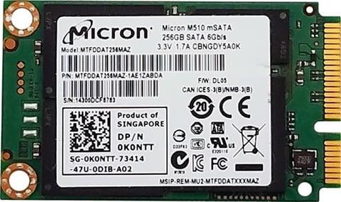 M510 2.5" 256GB SATA SSD