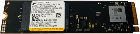 2400 MTFDKBA1T0QFM 1TB 2280 NVMe M.2 SSD