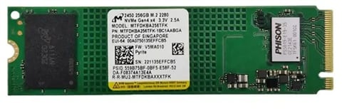 MTFDKBA256TFK 256GB 2280 M.2