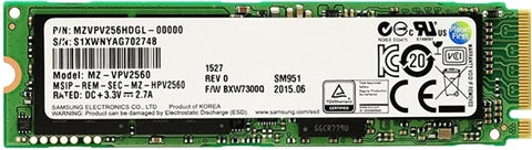 MZVPV256HDGL 256GB 2280 NVMe M.2