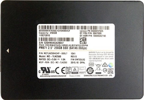 PM871 256GB SATA 2.5"