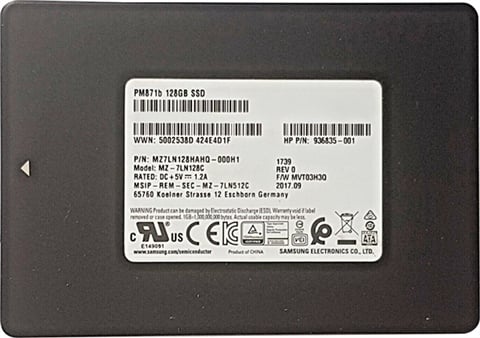 PM871B MZ7LN128C 128GB SATA 2.5" SATA III