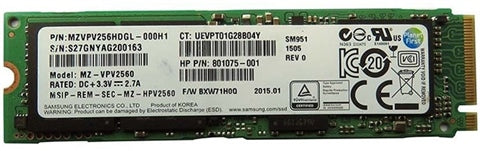 SM951 256GB 2280 NVMe M.2