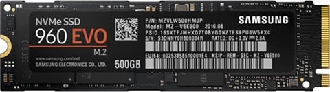 960 EVO 250GB 2280 NVMe M.2