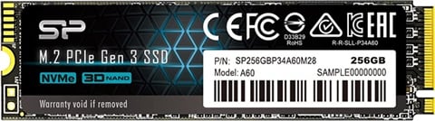 A60 256GB 2280 NVMe M.2