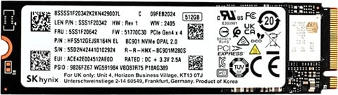 PC801 2TB 2280 NVMe M.2