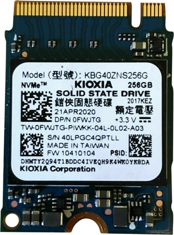 KBG40ZNS256G 512GB 2230 NVMe M.2