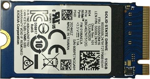 BG4 KBG40ZNT512G 512GB M.2 2242 SSD