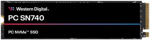 WD PC SN740 512GB 2280 M.2 NVMe