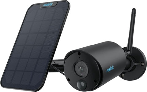 Argus Eco+SP 1080P Solar-Powered Wireless Security Camera-Black