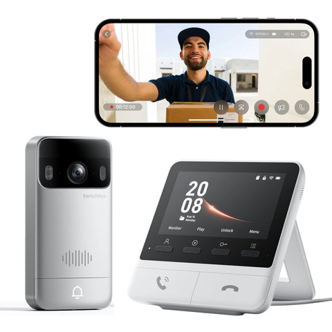 Video Doorbell met 4,3 inch Monitor