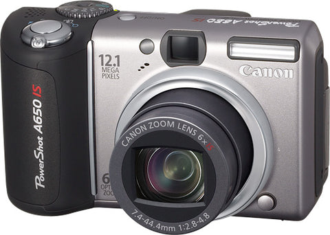 Canon PowerShot A650 IS - Compact Camera