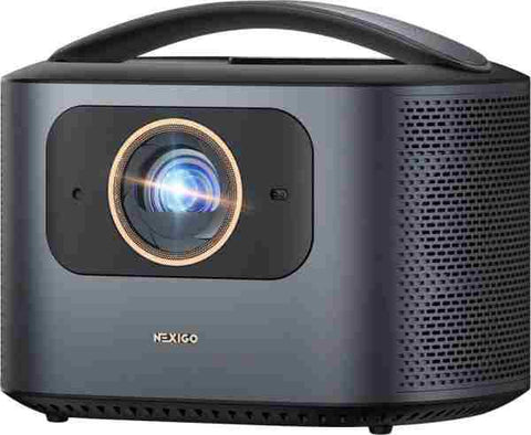 NexiGo TriVision Ultra 4K 3840 x 2160 Portable Tri-LED-Laser Projector