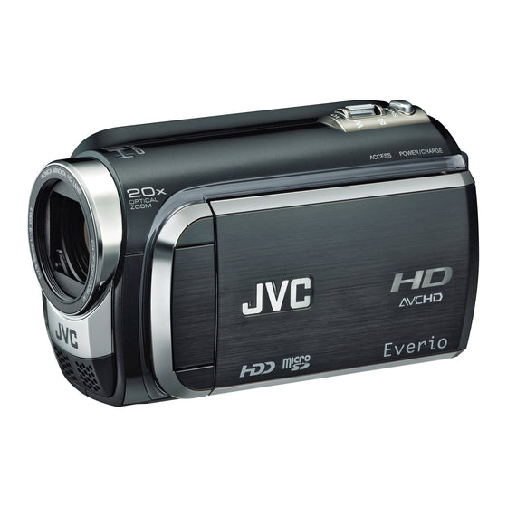 JVC GZ-HD320 Videocamera