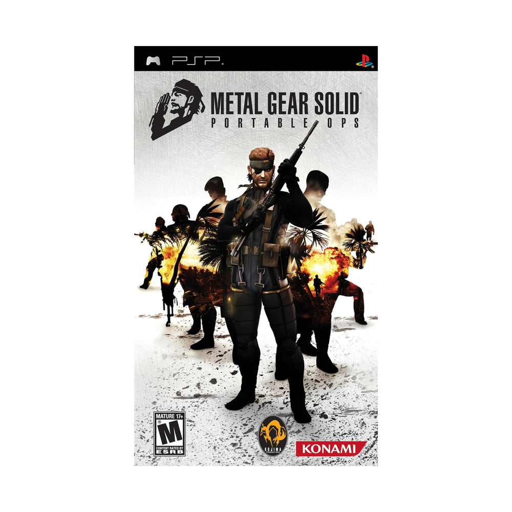 Metal Gear Solid Portable Ops PSP