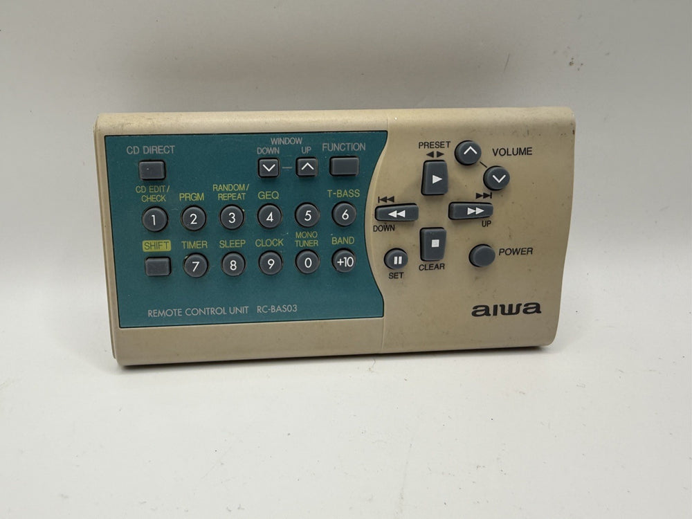 Originele Aiwa RC-BAS03 Afstandsbediening
