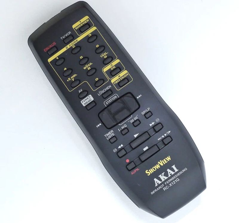 Originele Akai RC-X121G Afstandsbediening