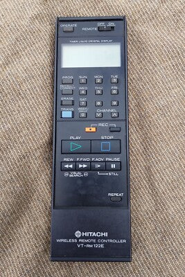 Originele Hitachi VT-RM122E Afstandsbediening