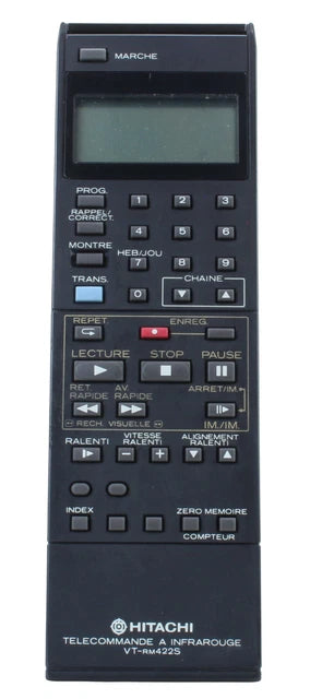 Originele Hitachi VT-RM422S Afstandsbediening