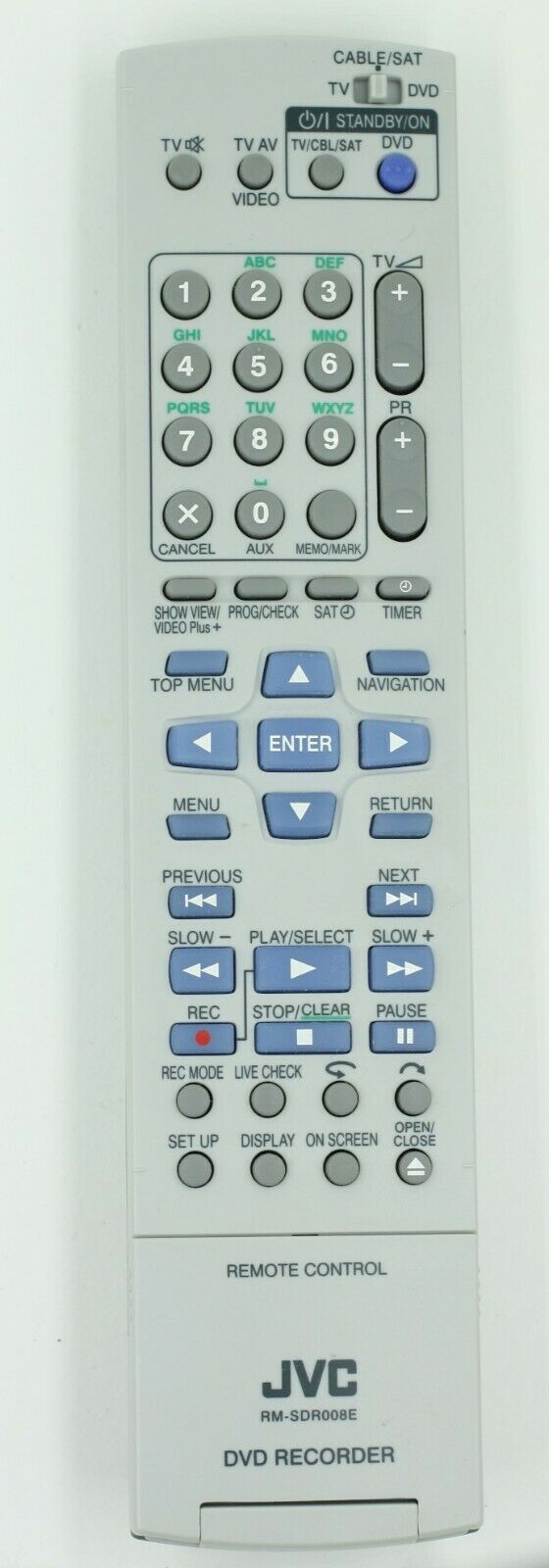 Originele JVC RM-SDR008E Afstandsbediening