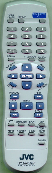 Originele JVC RM-SXV063A Afstandsbediening