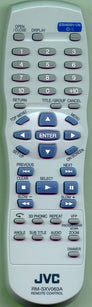 Originele JVC RM-SXV063A Afstandsbediening