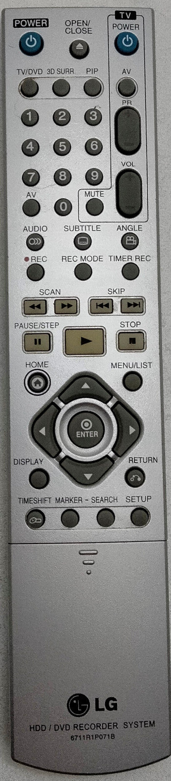 Originele LG 6711R1P071B Afstandsbediening