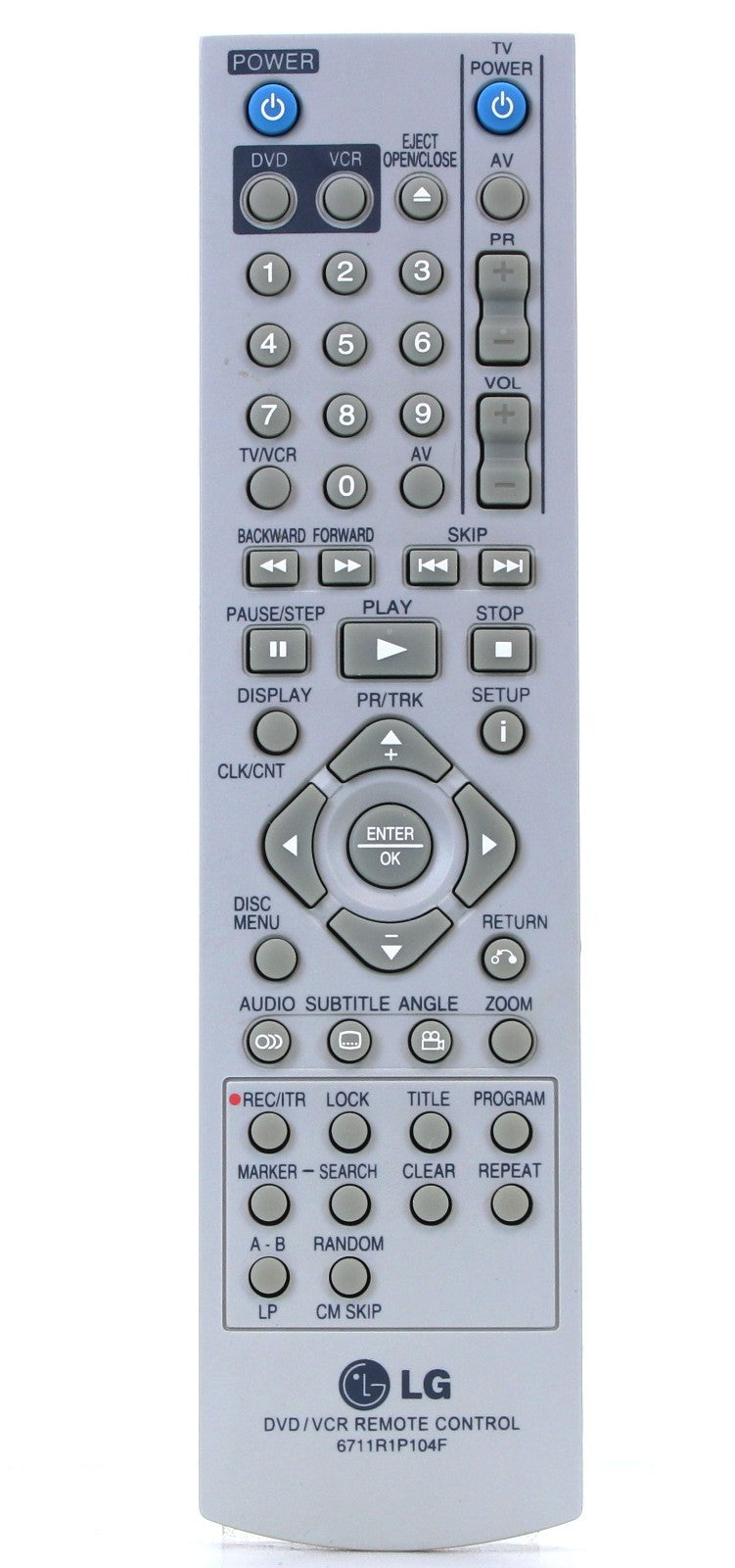 Originele LG 6711R1P104F Afstandsbediening