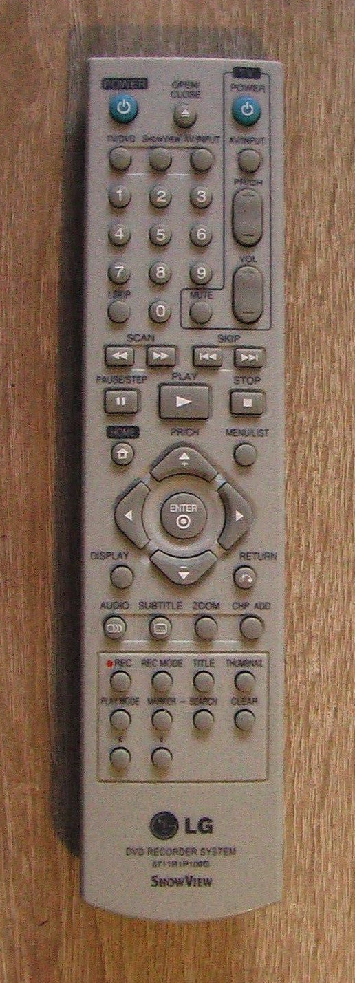 Originele LG 6711R1P109G Afstandsbediening