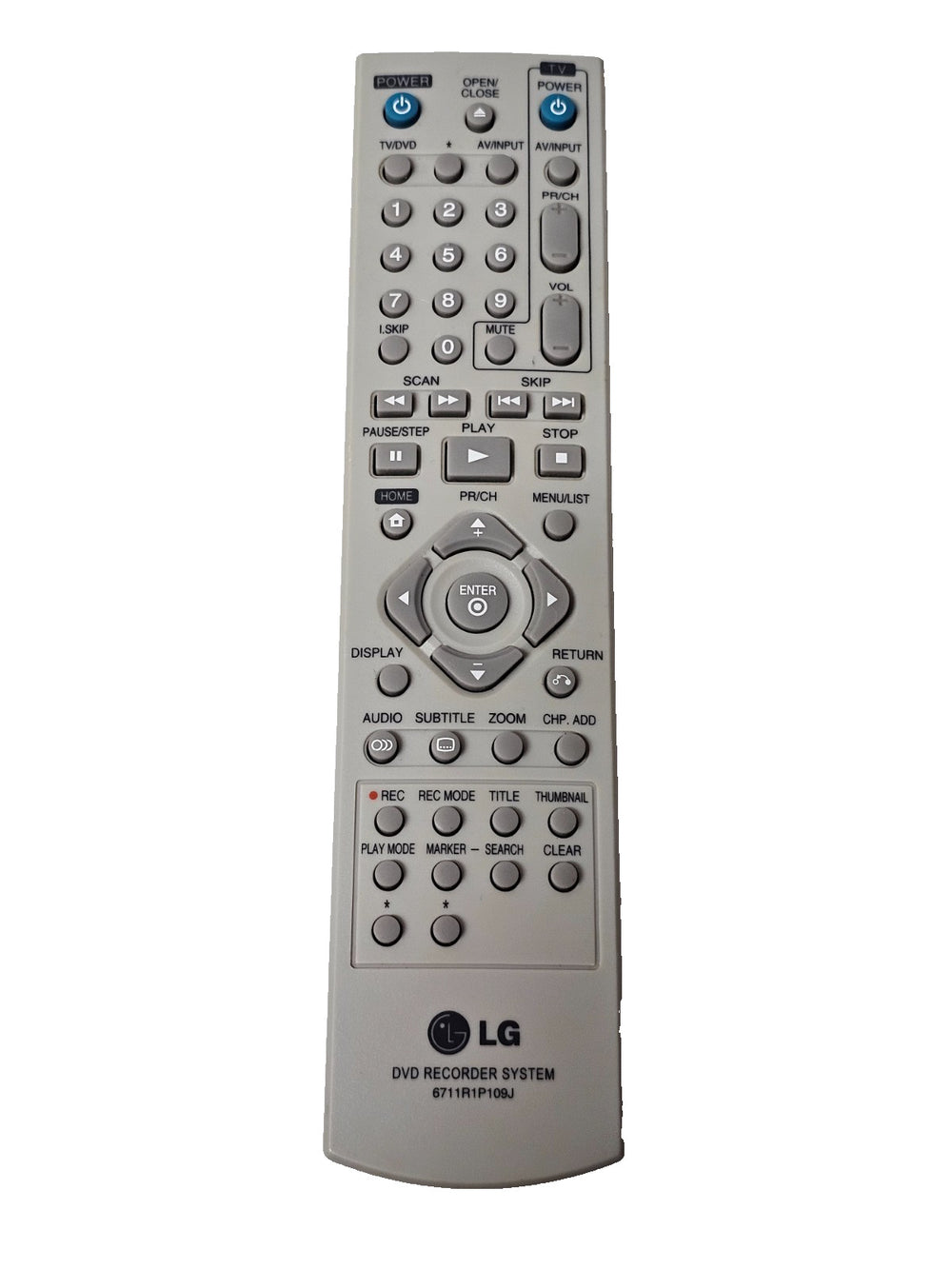 Originele LG 6711R1P109J Afstandsbediening