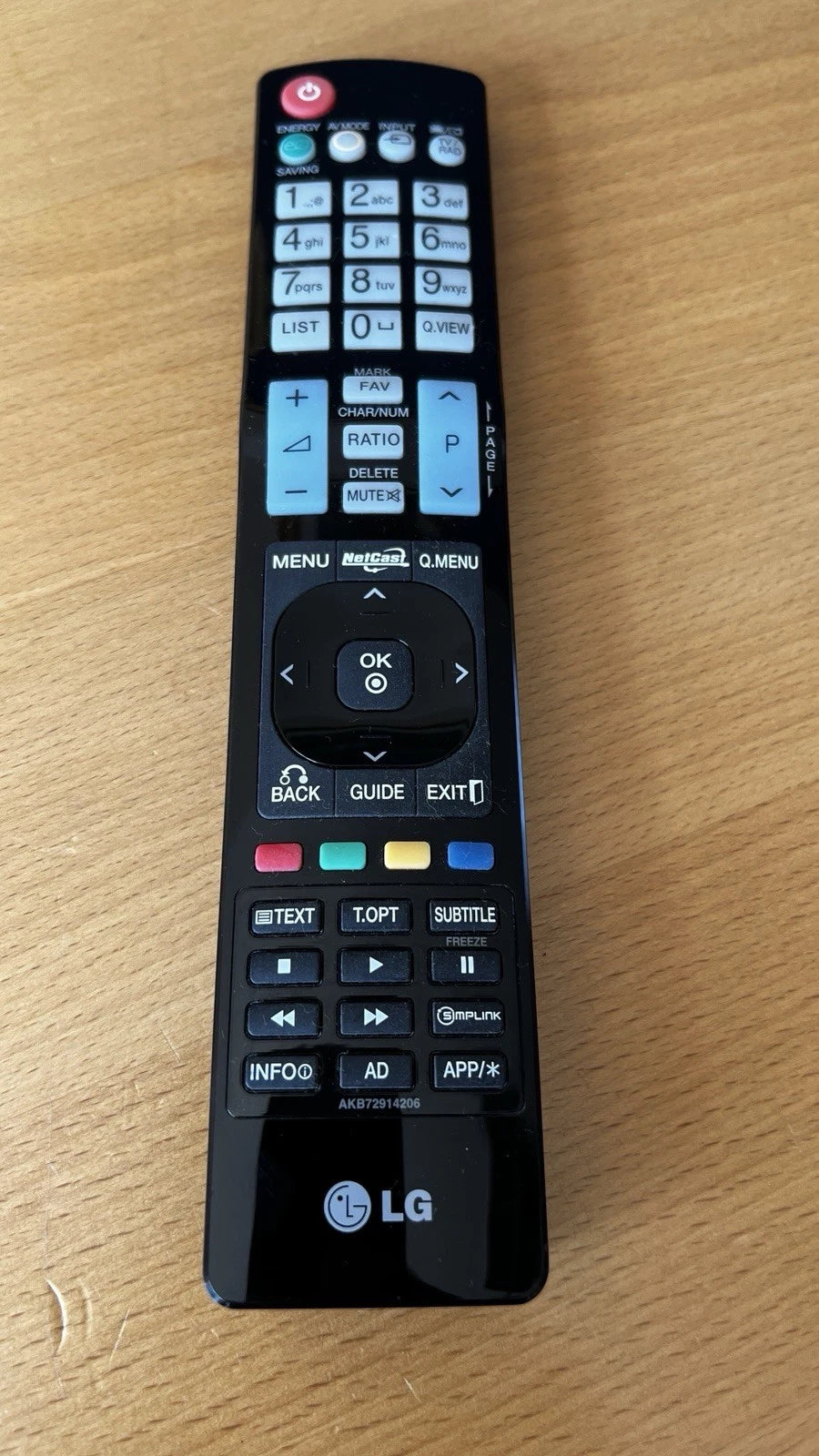 Originele LG AKB72914206 Afstandsbediening