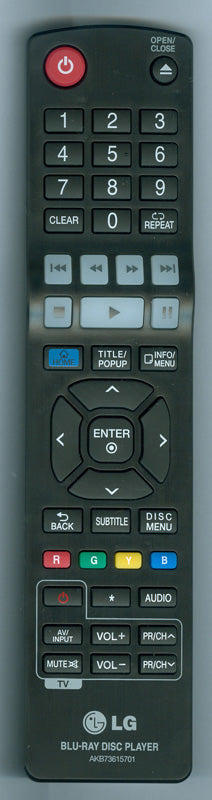 Originele LG AKB73615701 Afstandsbediening