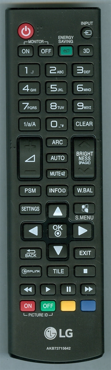 Originele LG AKB73715642 Afstandsbediening