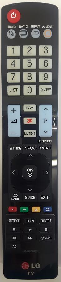 Originele LG AKB73756503 Afstandsbediening