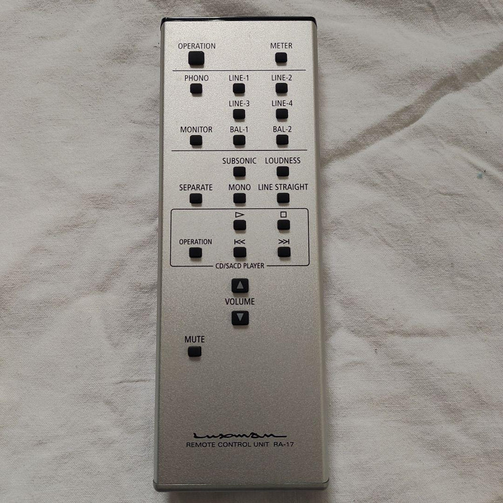 Originele Luxman RA-17 Afstandsbediening