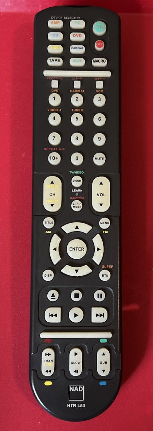 Originele NAD HTR L53 Afstandsbediening