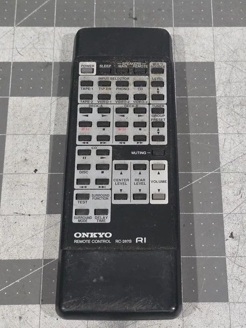 Originele Onkyo RC-287S Afstandsbediening