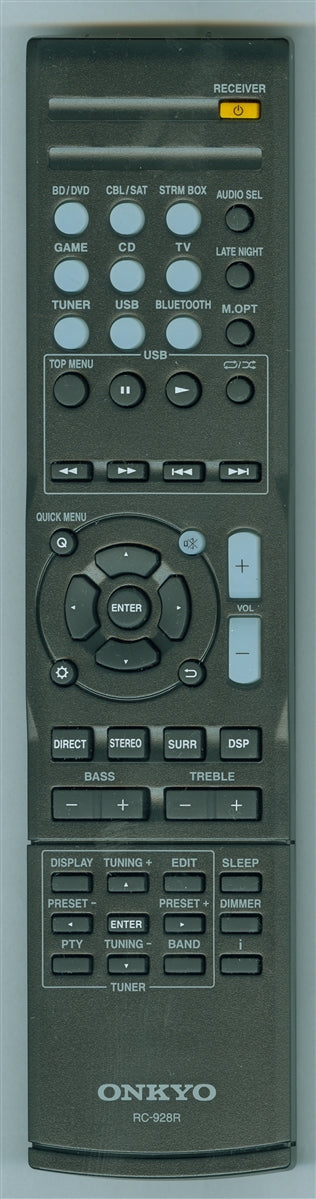 Originele Onkyo RC-928R Afstandsbediening