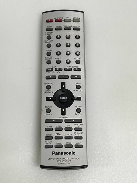 Originele Panasonic EUR7623X40 Afstandsbediening